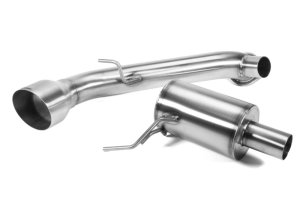 Toyota GR86 Performance Exhaust - Single Side Exit - Perrin Performance - Axle Back w/ Helmholtz Chamber - `22-`25